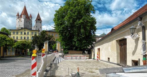 Der Zehentstadel am Marktberg bekommt eine neue Außengestaltung.Foto  Meindl