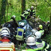 85-Jähriger kracht in Bäume und stirbt