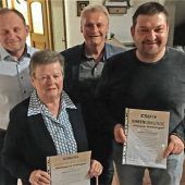 Eine emsige Vorstandschaft