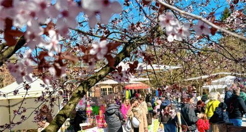 Die Landlmühle in Stephanskirchen lädt zum traditionellen Frühlingsmarkt ein.