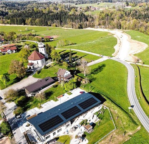 Die Ortsumfahrung von Prutdorf hat eine Länge von 1,2 Kilometern. Foto re