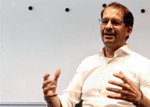 Ex-Oberbürgermeister Andreas März im OVB-Gespräch. Foto Sophie Mischner