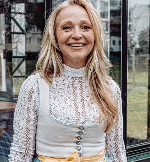 Familienmensch, Juristin, Optimistin: Kirsten Hieble-Fritz blickt mit Vorfreude und Zuversicht auf die anstehenden Aufgaben als Bad Aiblinger Bürgermeisterin. Foto  Pitsch