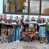 Bierprobe für das große Fest