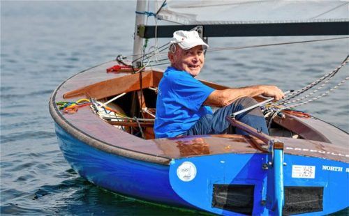 Hinz Schmid bei der Abendregatta im Sommer 2025 Foto re