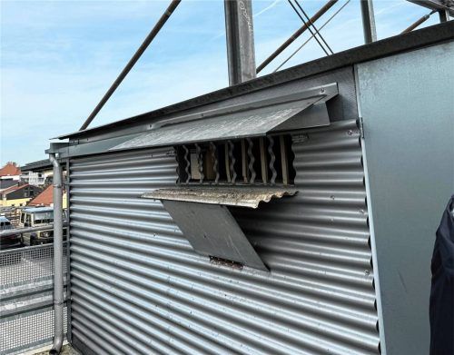In Rosenheim gibt es seit 2012 ein solches Taubenhaus. Es befindet sich auf dem Dach des Parkhauses P4 in der Stollstraße. Foto Heise