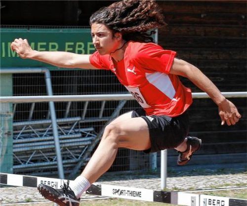 Jeremias Rodriguez Wülfing wurde Vizemeister im Block Wurf der Jugend M15.