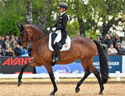 Jessica von Bredow-Werndl siegte in München mit Times Kismet.Foto Imago Images