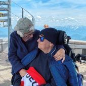 Hospizmobil erfüllt mit Fahrt auf den Wendelstein Herzenswunsch
