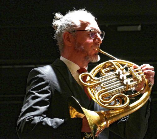 Nikolaus Dengg war der Solist im Hornkonzert von Richard Strauss. Foto Janka