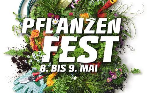 Pflanzenfest mit kostenlosem Einpflanz-Service: Pflanzen kaufen und in eigenes Gefäß einpflanzen lassen, die Erde ist inklusive.