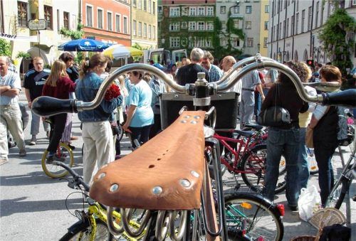 Radltag mit Vorführungen in der Herrengasse. Fotos rieger