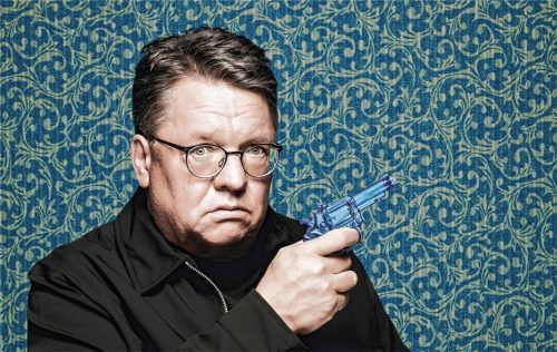 Schießt scharf: Kabarettist Helmut Schleich. Foto Knoll