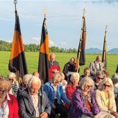 Maiandacht beim Kolpingkreuz: Friedensgedanke im Mittelpunkt