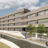 <p>So soll es aussehen: das neue Berufliche Schulzentrum in Wasserburg. Foto Architekturbüro dasch zürn + partner</p>