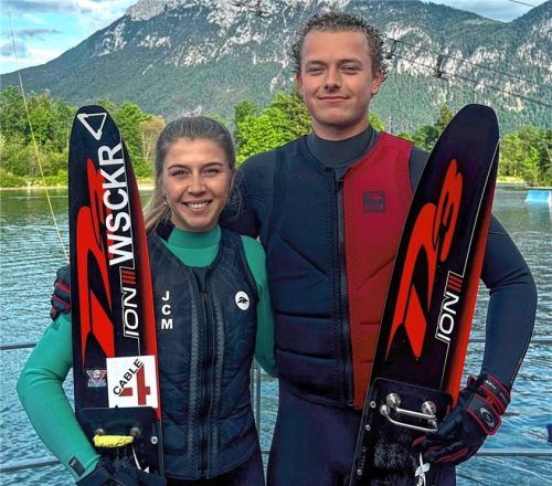 Vizeeuropameisterin Jana Meier und Jugendeuropameister Kay Strohmeier wollen am heimischen See gleich ein Ausrufezeichen setzen.Foto re
