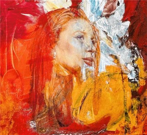 Zarte Andeutungen, Formen oder figurative Fragmente prägen die Arbeiten von Dagmar Wittmann. Foto RE