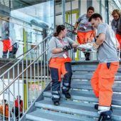 Nachwuchsretter im Wettkampf