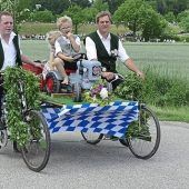 Ein seltenes Radler-Spektakel