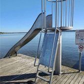 Rutsche am Strandbad gesperrt