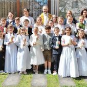 Erstkommunion für 26 Kinder aus der Pfarrei Aschau