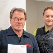 Georg Wieser für 30 Jahre Betriebstreue geehrt