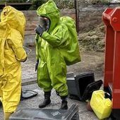 Bernaus Feuerwehr übt Gefahrgutlage