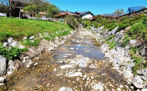 Blick auf das Hainhamer Bachl.Foto Wasserwirtschaftsamt Traunstein