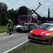 Hochzeit von Unfall überschattet