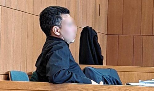 Der Angeklagte Abdelrehim M. vor dem Landgericht Traunstein: Drohte Eman E. seine Bilderbuchwelt zu zerstören?Foto Weiser