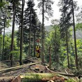 Rettung im Steilgelände