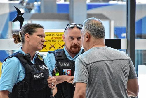 Die Beamten der Rosenheimer Polizeiinspektion haben an diesem Wochenende verstärkt am Bahnhof kontrolliert. Foto Schlecker