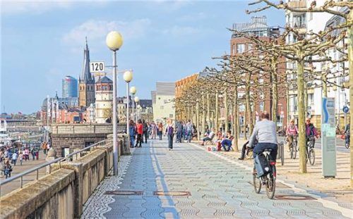 Die Düsseldorfer Innenstadt hat sich im Vergleich zu den Außenbezirken stark verteuert. Foto Smarterpix/erix2005