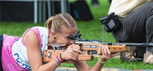 Ein Foto vom letzten Halfinger Sommerbiathlon: Auch in diesem Jahr freuen sich die Veranstalter auf viele Teilnehmer. Foto Böck