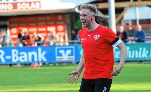 Energie pur: Tobi Sztaf will nach langer Verletzung und einigen Kurzeinsätzen in der neuen Saison durchstarten. Foto Buchholz