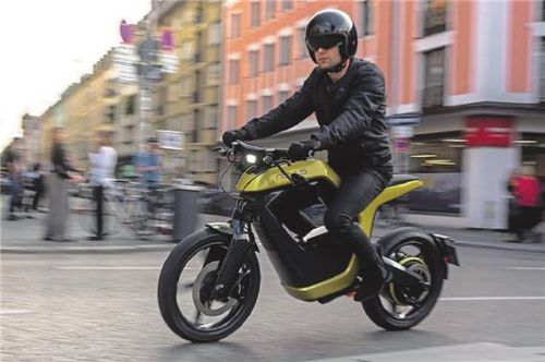 Exklusiver Flitzer für die Stadt: Das Novus One Lightbike soll eine Alternative für den urbanen Verkehr werden. Foto NOVUS