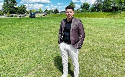 Florian Englert, Geschäftsführer der Rosenheim Event GmbH, freut sich auf den Start des Sommerfestivals. Mit dabei ist unter anderem Superstar Jason Derulo.Foto Rosenheim Event