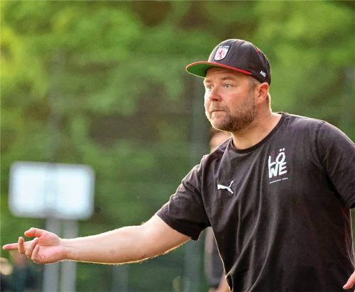 Florian Heller übernahm den TSV Wasserburg im Januar 2023 und führte ihn in die Bayernliga. Fotos Christian Butzhammer