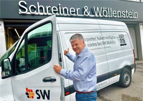 Frank Vesper, Geschäftsführer der SW Mobility, hat flexible Mobilität für flexible Menschen flexibel vorrätig. Foto Peggy Fritzsche