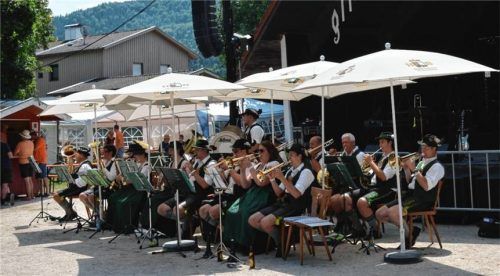 Im Jubiläumsjahr wird die Blasmusik das Festival „Grimmig und Grantig“ eröffnen. Foto Archiv Eder