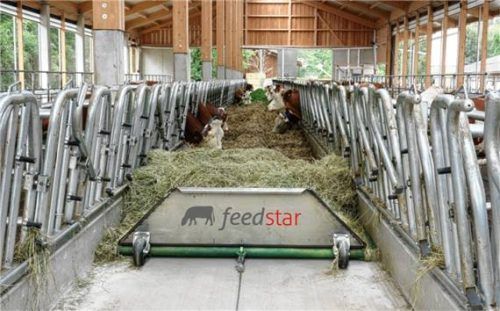 Investition in die Zukunft mit Feedstar-Futterband.Foto eder