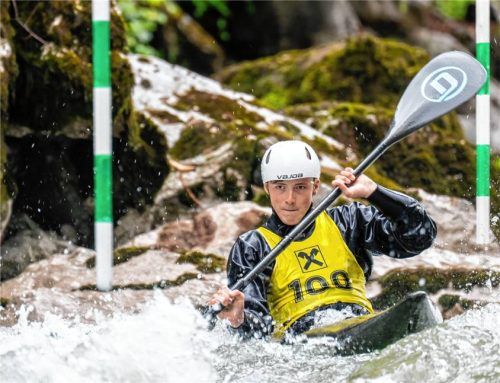 Jonathan Arnu sorgte mit einem siebten Platz im K1 der U18 für ein Ausrufezeichen. Foto re
