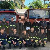Feuerwehrspende für Gramsh