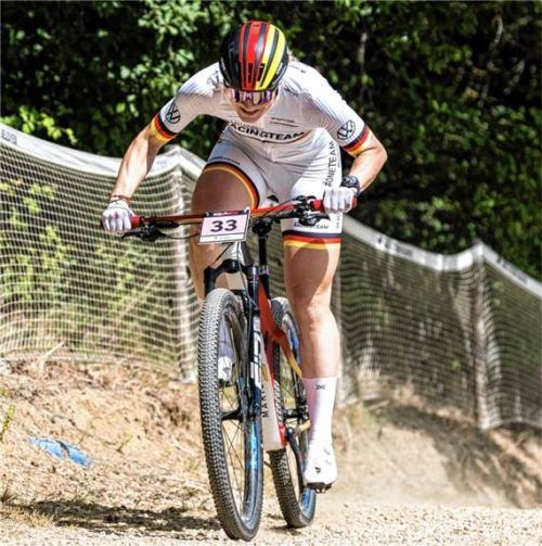Marion Fromberger feierte beim Weltcup in Sakarya den zweiten Platz.Foto Sinan Celik