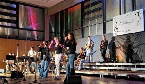 Mit voller Konzentration und spürbarer Spielfreude setzten die Schülerinnen und Schüler ihr Konzert selbstbewusst in Szene. Foto re