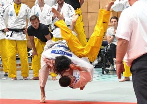 Mukhamed Takhaev besiegte beim Kampf in Heubach Lennart Goedeke. Foto Paul Ampletzer sen.