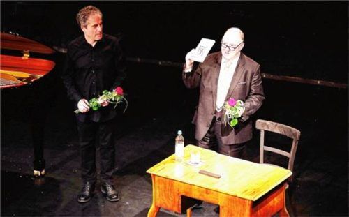 Pianist Stefan Litwin (links) und Udo Samel. Foto C. Flamm