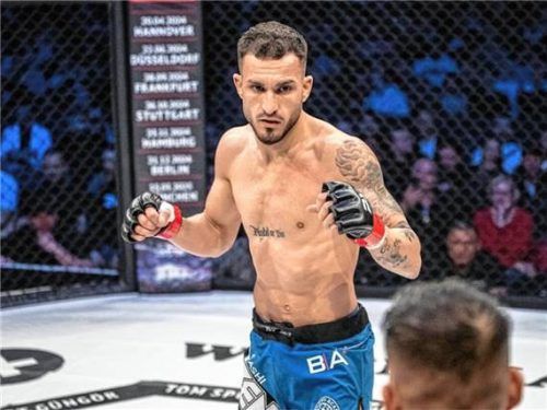 Rinor Gashi von der MAA Rosenheim steigt am 13. Juni bei FNC Vikings 2 in Zagreb wieder in den Käfig.Foto We love MMA