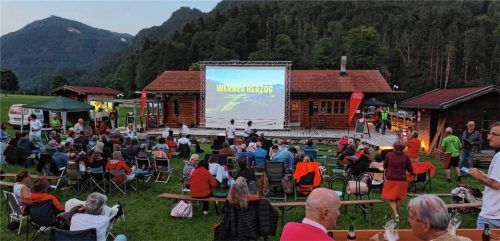 Rund 250 Besucher kamen zum Werner-Herzog-Festival in Sachrang. Foto GOTTBRATH