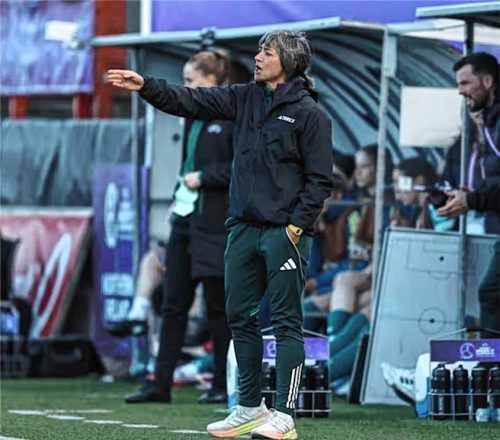 Sabine Loderer feierte mit den deutschen U17-Juniorinnen den EM-Titel.Foto DFB